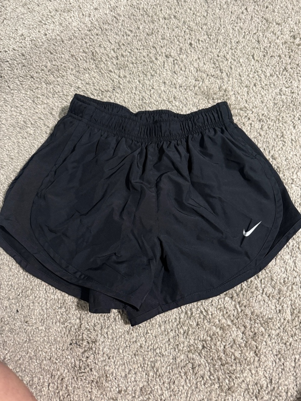 Nike Women's Black Athletic Running Shorts